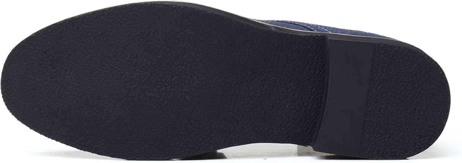 Suede Lace-Up Oxford Shoes - Image 5